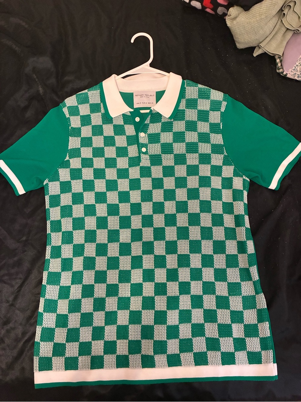 Block pattern polo refinery republic